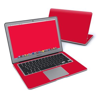 MacBook Air 13in Skin - Solid State Red