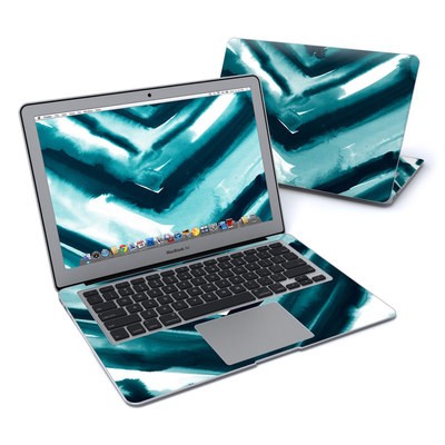 MacBook Air 13in Skin - Watercolor Chevron