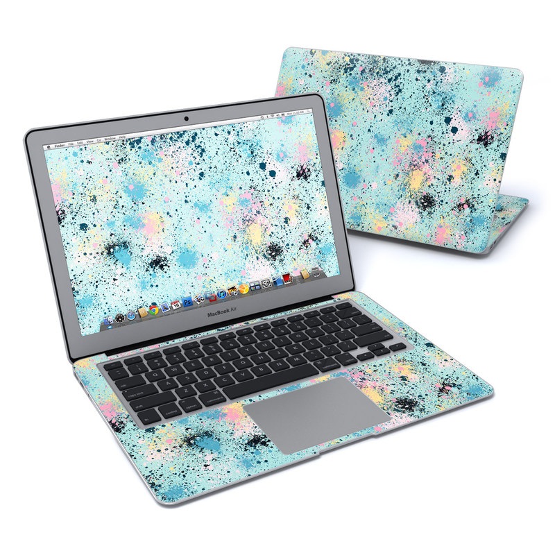 MacBook Air 13in Skin - Abstract Ink Splatter (Image 1)