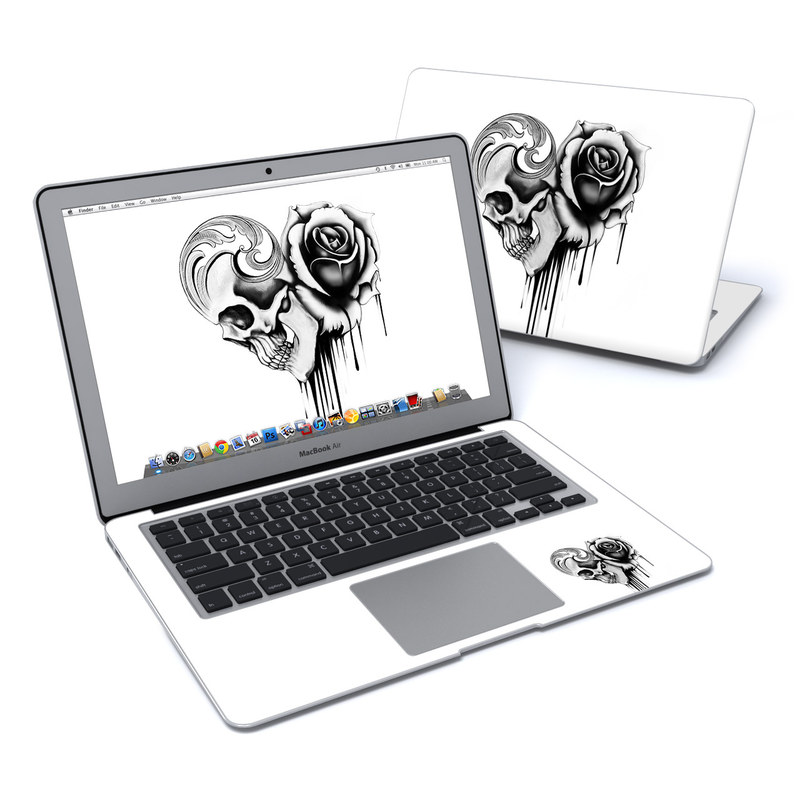 MacBook Air 13in Skin - Amour Noir (Image 1)