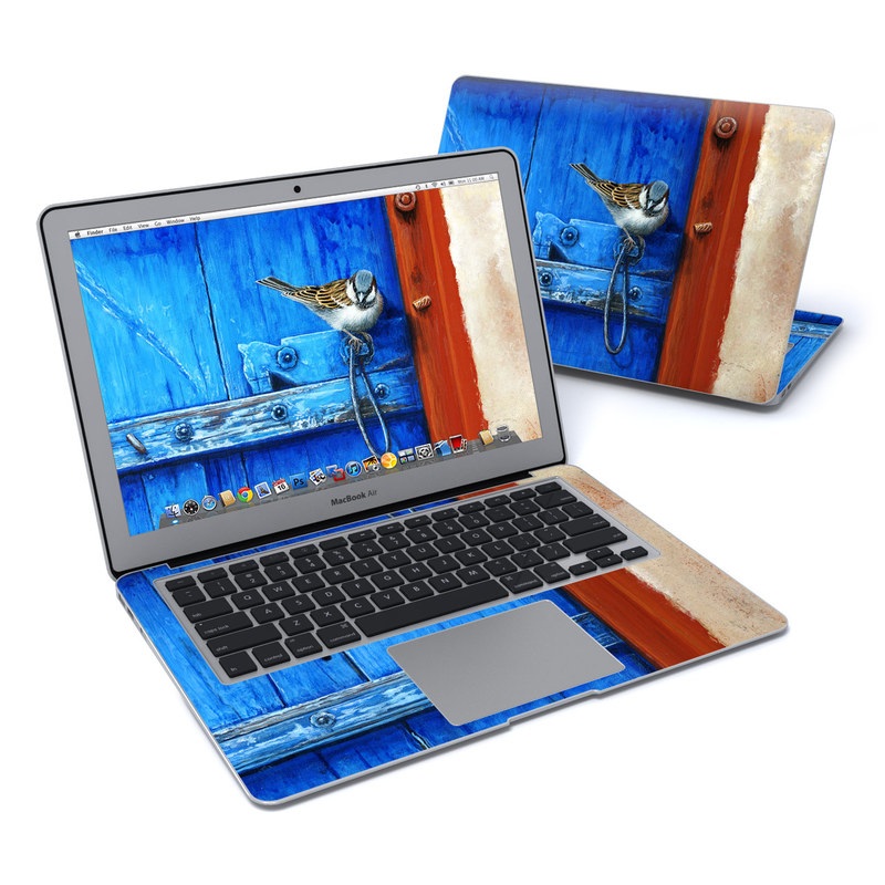 MacBook Air 13in Skin - Blue Door (Image 1)
