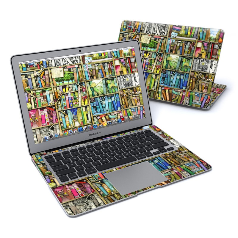 MacBook Air 13in Skin - Bookshelf (Image 1)