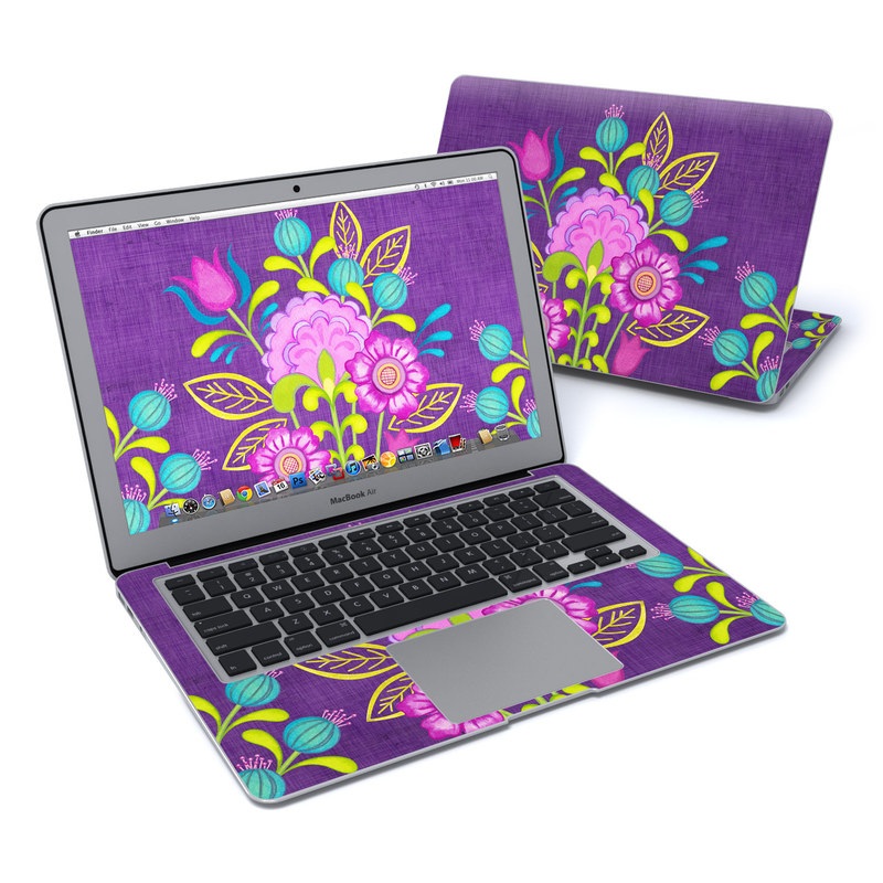 MacBook Air 13in Skin - Floral Bouquet (Image 1)