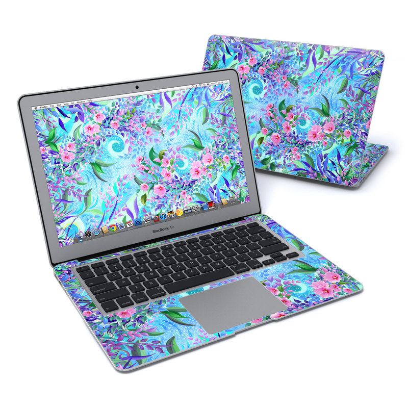 MacBook Air 13in Skin - Lavender Flowers (Image 1)