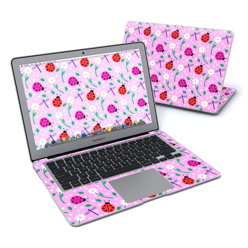 MacBook Air 13in Skin - Ladybug Land (Image 1)