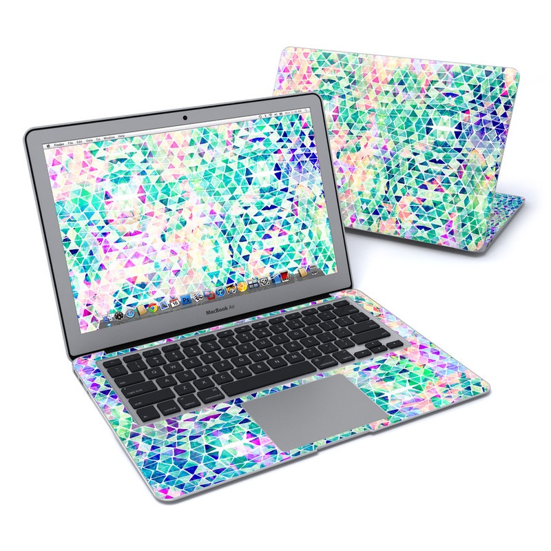 MacBook Air 13in Skin - Pastel Triangle (Image 1)