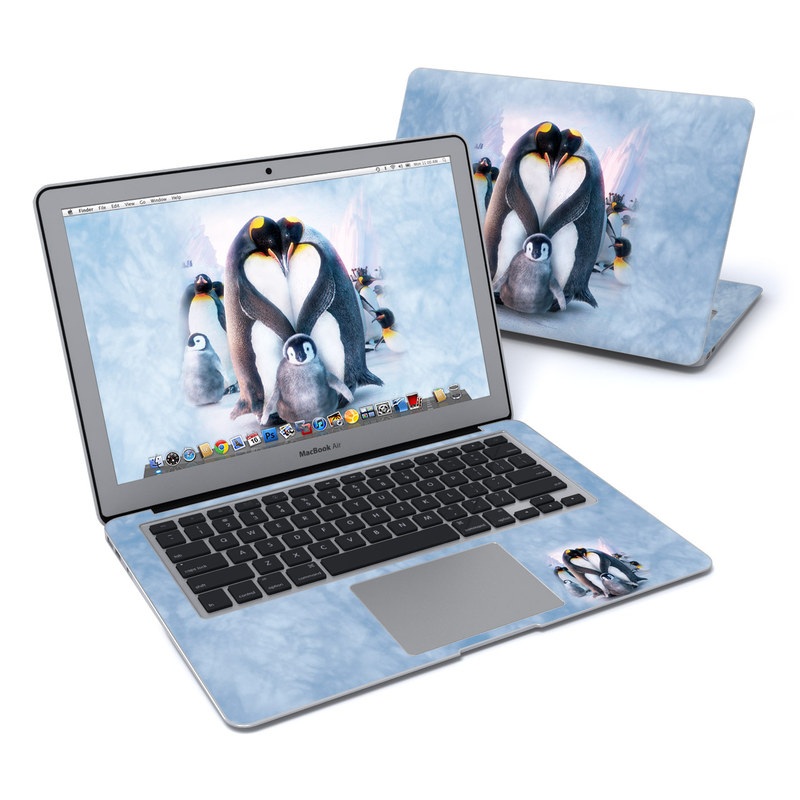 MacBook Air 13in Skin - Penguin Heart (Image 1)
