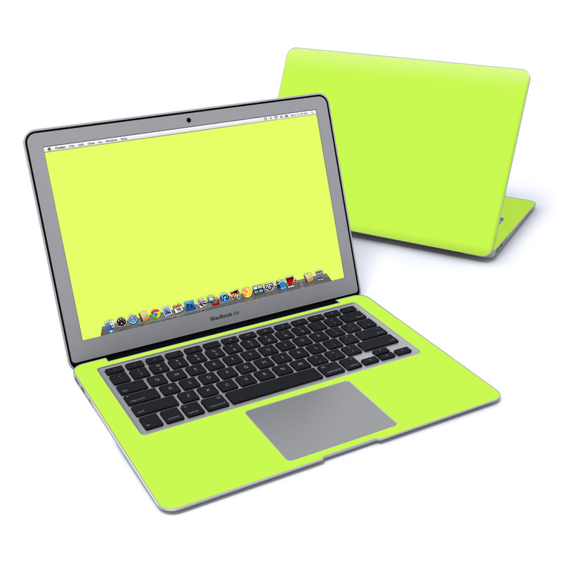 MacBook Air 13in Skin - Solid State Lime (Image 1)