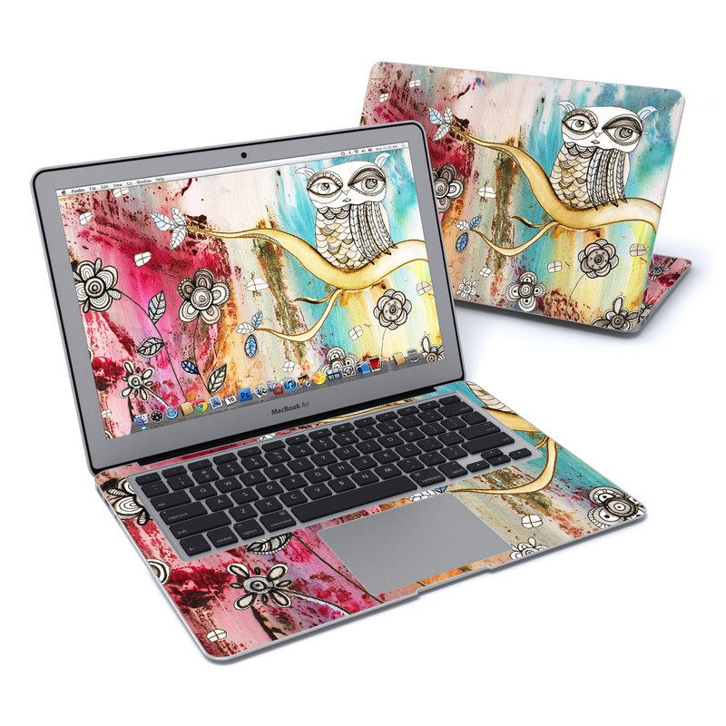 MacBook Air 13in Skin - Surreal Owl (Image 1)