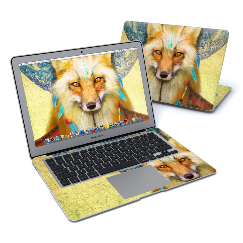 MacBook Air 13in Skin - Wise Fox (Image 1)