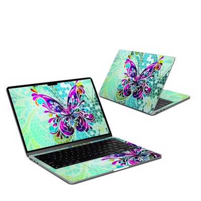 MacBook Air (M2, 2022) Skin - Butterfly Glass