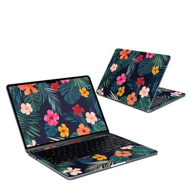 MacBook Air (M2, 2022) Skin - Tropical Hibiscus