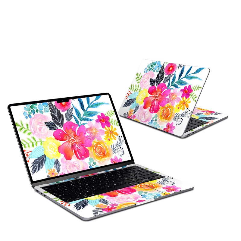 MacBook Air (M2, 2022) Skin - Pink Bouquet (Image 1)