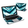 MacBook Pro 13in Skin - Watercolor Chevron (Image 1)