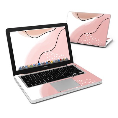MacBook Pro 13in Skin - Abstract Pink and Brown