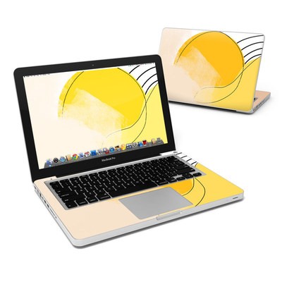 MacBook Pro 13in Skin - Abstract Yellow