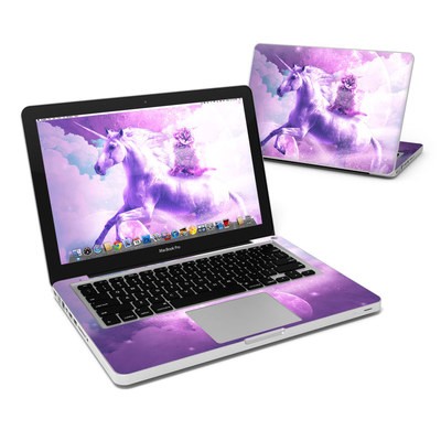 MacBook Pro 13in Skin - Cat Unicorn