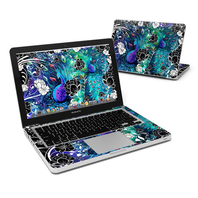 MacBook Pro 13in Skin - Peacock Garden