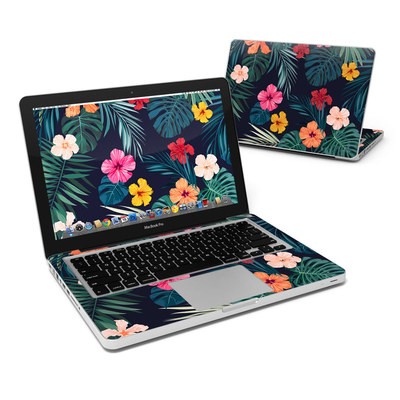 MacBook Pro 13in Skin - Tropical Hibiscus