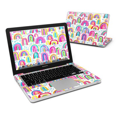 MacBook Pro 13in Skin - Watercolor Rainbows