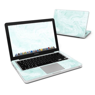 MacBook Pro 13in Skin - Winter Green Marble
