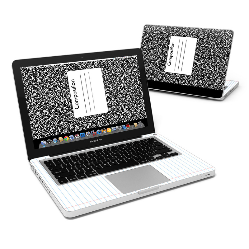 MacBook Pro 13in Skin - Composition Notebook (Image 1)