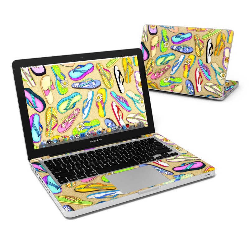 MacBook Pro 13in Skin - Flip Flops (Image 1)