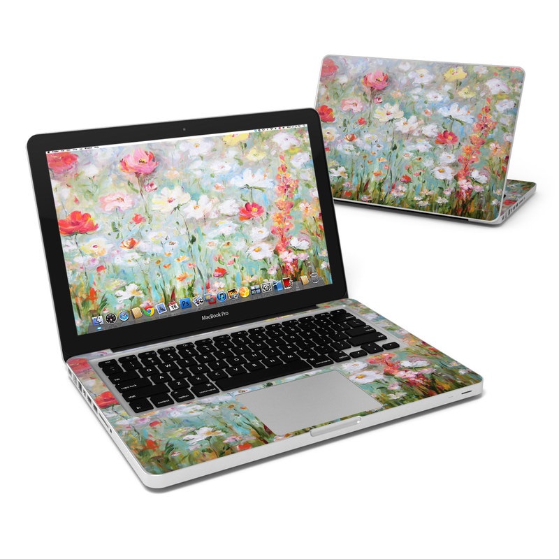 MacBook Pro 13in Skin - Flower Blooms (Image 1)