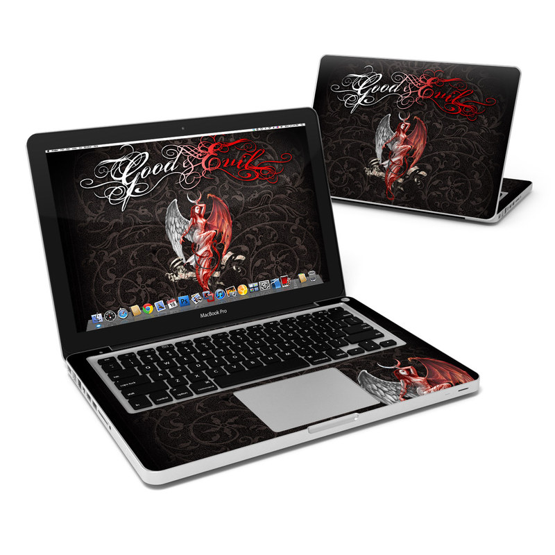 MacBook Pro 13in Skin - Good and Evil (Image 1)