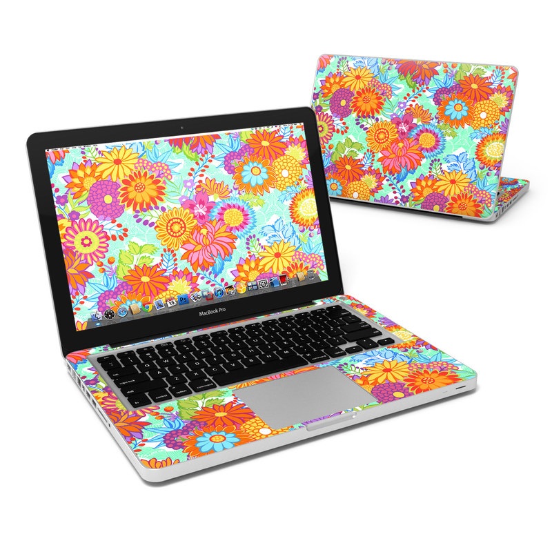 MacBook Pro 13in Skin - Jubilee Blooms (Image 1)