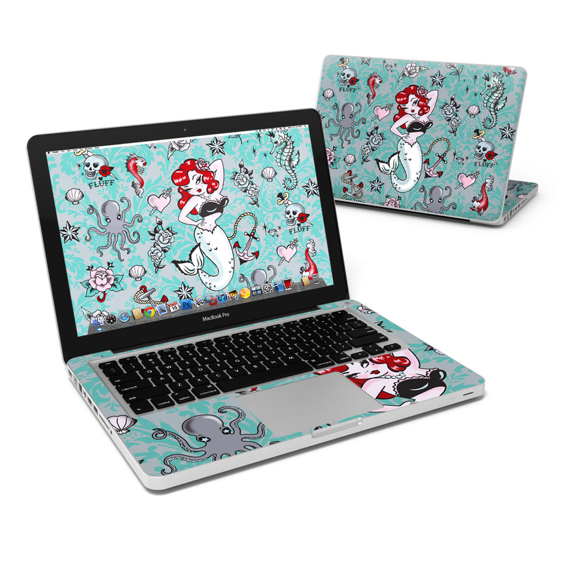 MacBook Pro 13in Skin - Molly Mermaid (Image 1)
