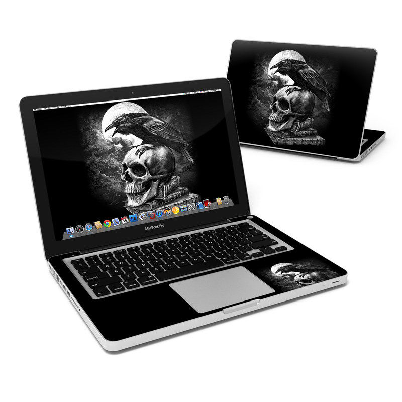 MacBook Pro 13in Skin - Poe's Raven (Image 1)