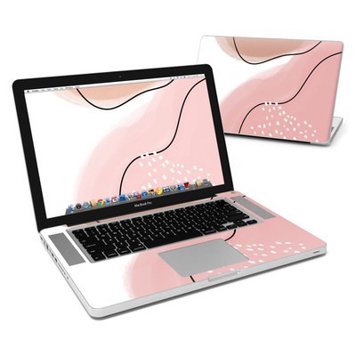 MacBook Pro 15in Skin - Abstract Pink and Brown