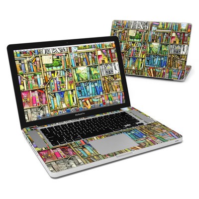 MacBook Pro 15in Skin - Bookshelf
