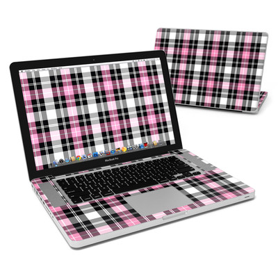 MacBook Pro 15in Skin - Pink Plaid