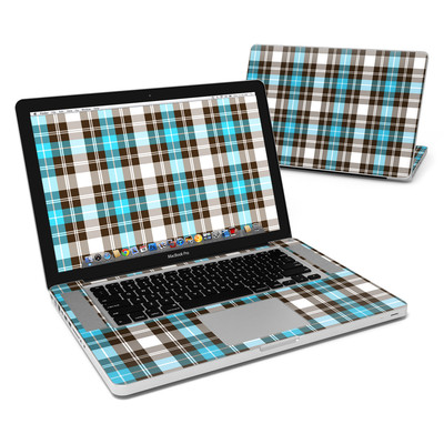 MacBook Pro 15in Skin - Turquoise Plaid