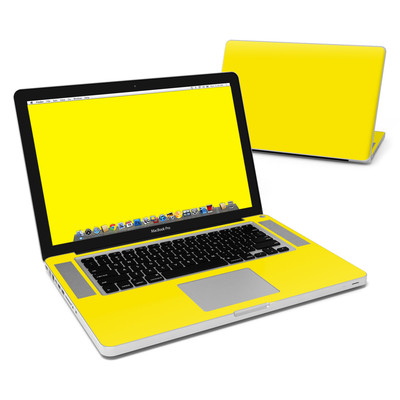 MacBook Pro 15in Skin - Solid State Yellow