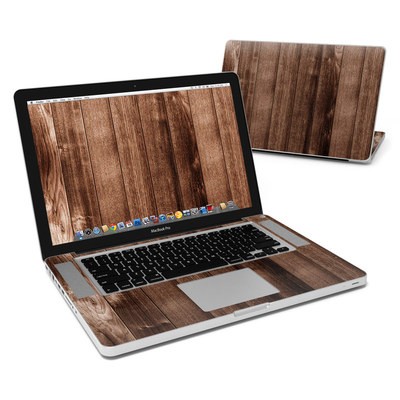 MacBook Pro 15in Skin - Stained Wood