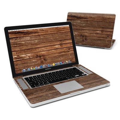 MacBook Pro 15in Skin - Stripped Wood