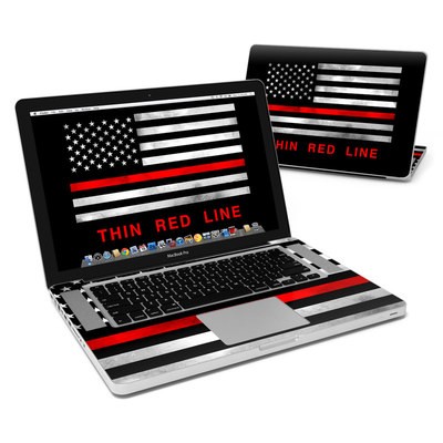 MacBook Pro 15in Skin - Thin Red Line