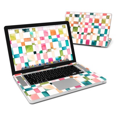 MacBook Pro 15in Skin - Watercolor Squares