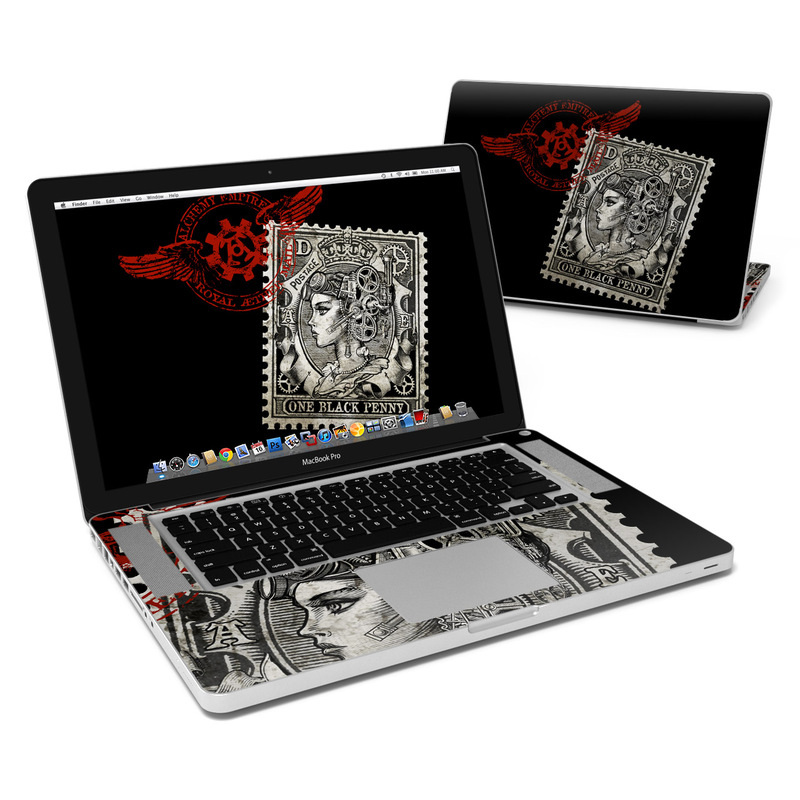 MacBook Pro 15in Skin - Black Penny (Image 1)