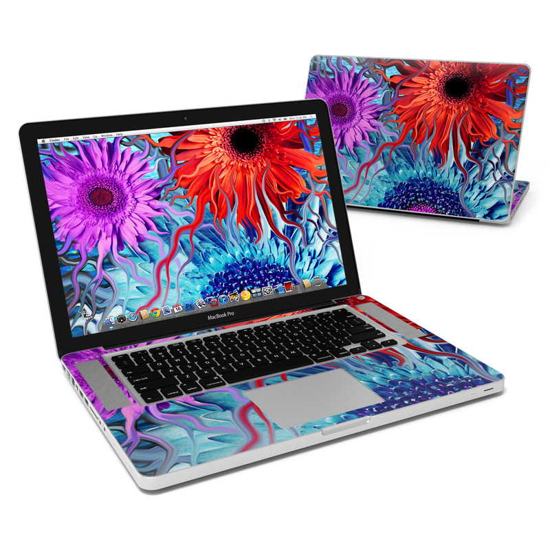 MacBook Pro 15in Skin - Deep Water Daisy Dance (Image 1)