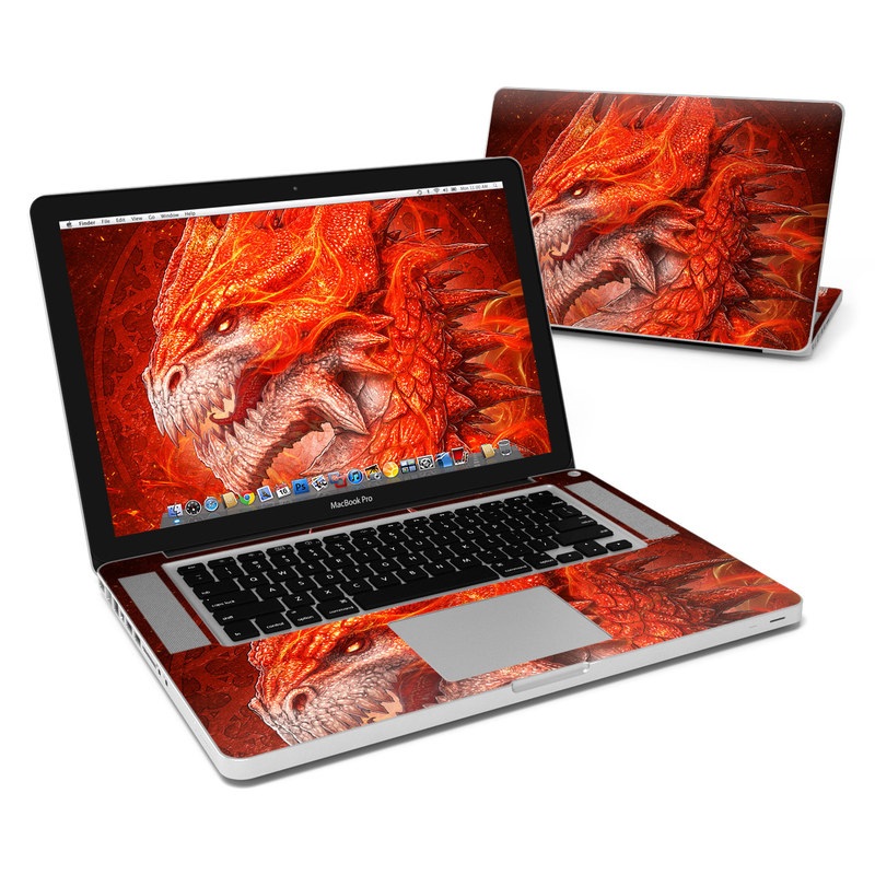 MacBook Pro 15in Skin - Flame Dragon (Image 1)