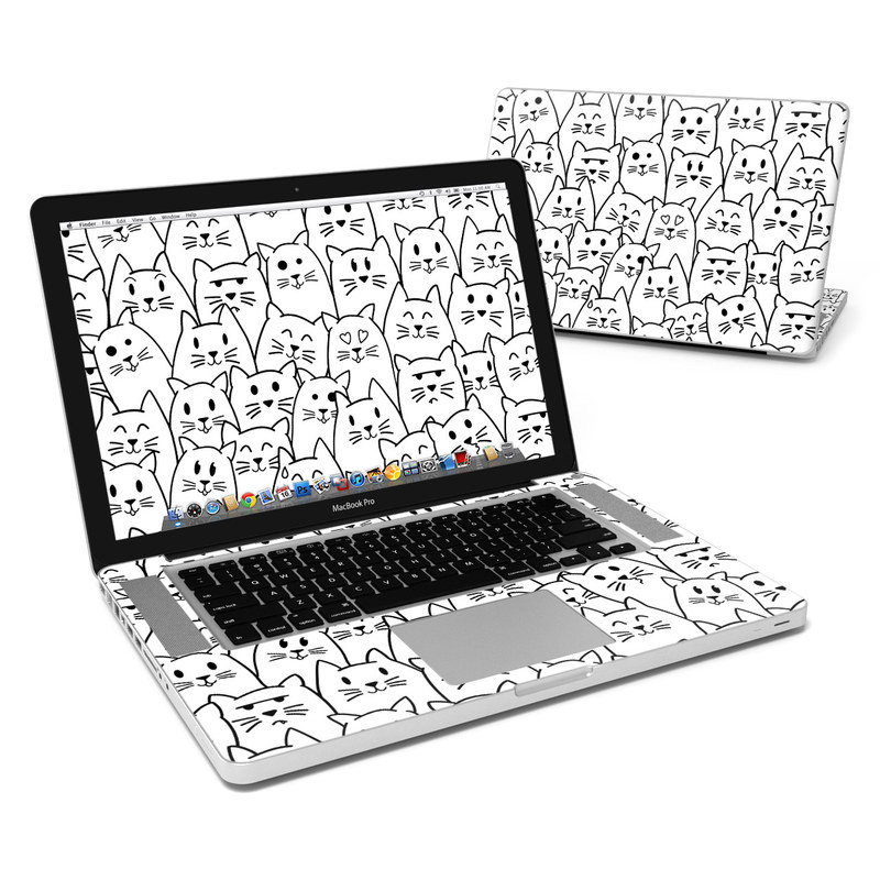 MacBook Pro 15in Skin - Moody Cats (Image 1)