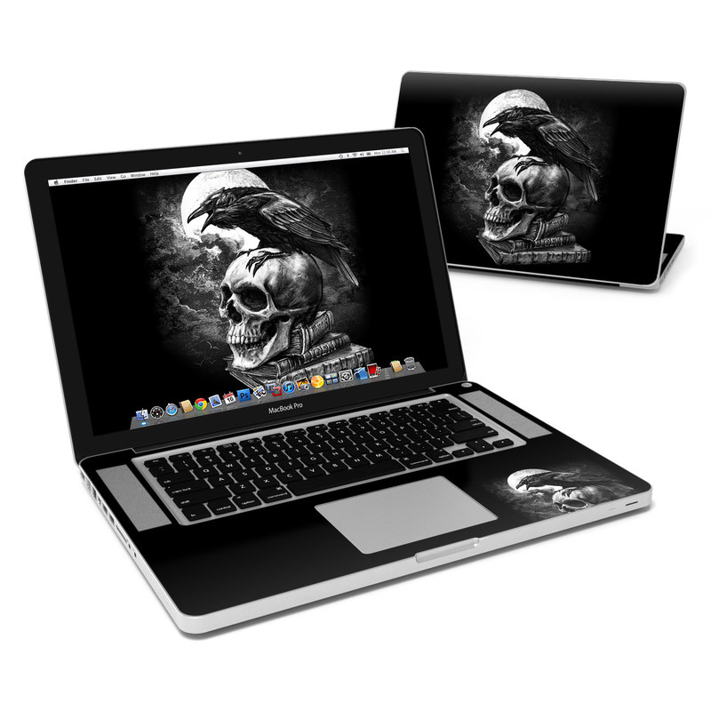 MacBook Pro 15in Skin - Poe's Raven (Image 1)