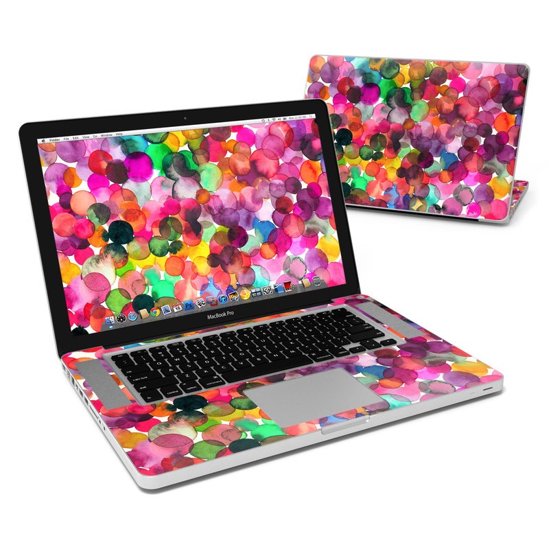 MacBook Pro 15in Skin - Watercolor Drops (Image 1)