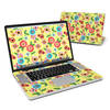 MacBook Pro 17in Skin - Button Flowers