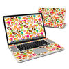 MacBook Pro 17in Skin - Bird Flowers