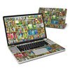 MacBook Pro 17in Skin - Bookshelf
